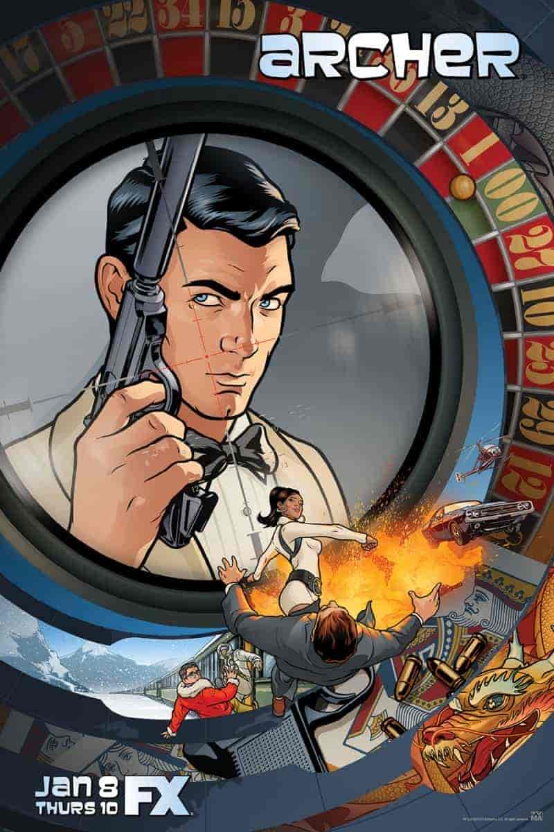 انمي مسلسل Archer الموسم السادس الحلقة 4 الرابعة مترجمة
